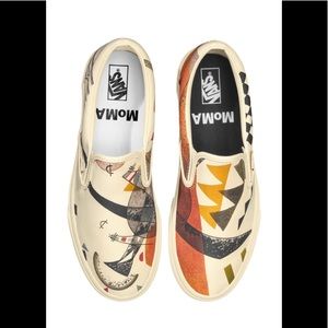 NIB SOLD OUT Vans Classic Slip-on Moma Sneaker 9.5